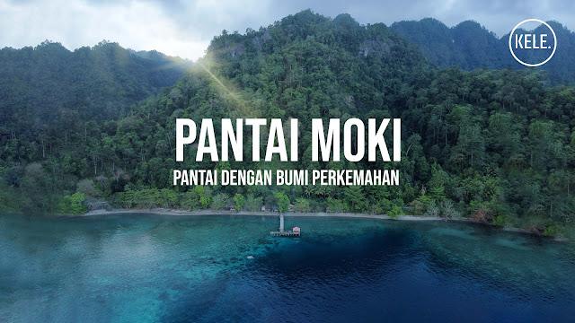 Pantai Moki : Pantai Dengan Bumi Perkemahan